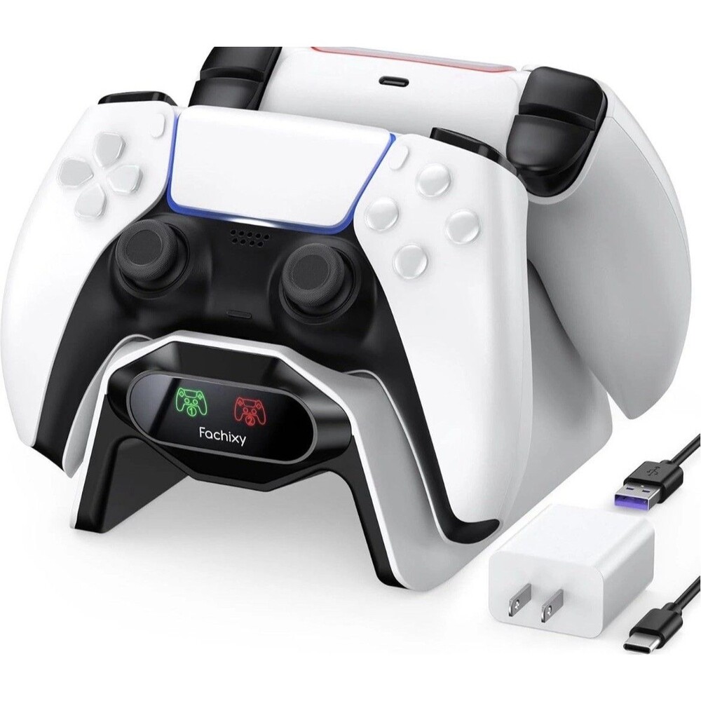 PS5 Controller Charging Station PS5 Charger Dock For Playstation 5 Blue